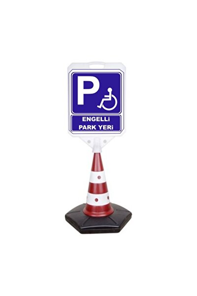 Burada Medikal ve Reklam Engelli Park Yeri Reklam Uyarı Yönlendirme Dubası 1 Adet A+ Plastik