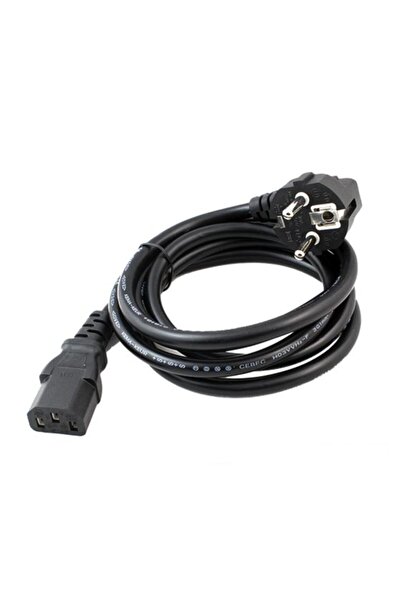 ATAELEKTRONİK Kaliteli Sağlam 1.5 1.5mt 1,5 Metre Monitör Samsung Lg Tv Power Kablosu Güç Elektrik Kablosu