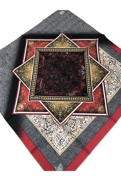 Levidor Γυναικείο μεταξωτό μαντήλι Twill I-3084
