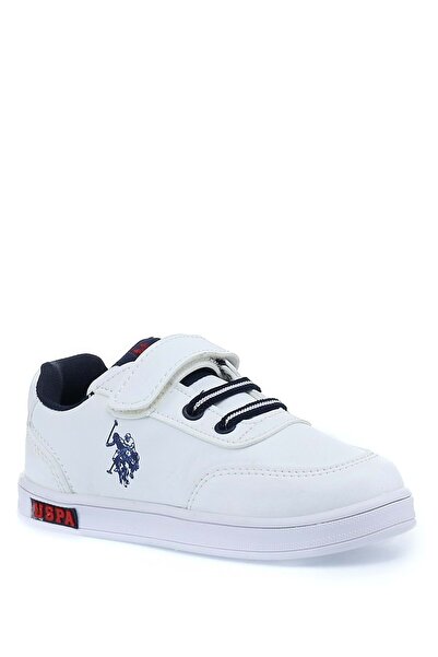 U.S. Polo Assn. Cameron Wt 1pr White Pantofi sport pentru băieți - Alb - 23