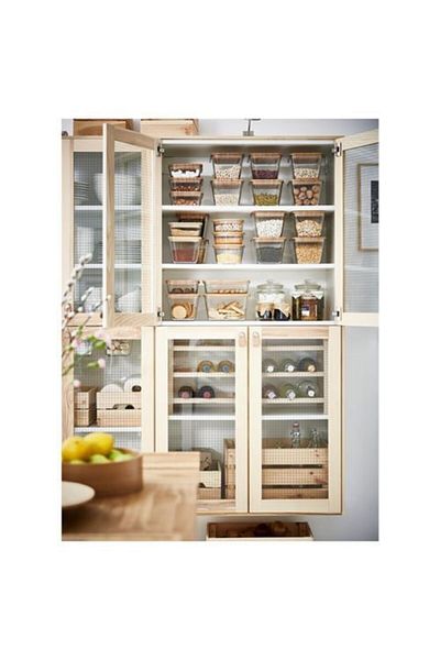 IKEA غطاء حاوية تخزين، غطاء من الخيزران Meridyendukkan مربع من الخيزران مقاس 15 × 15 سم