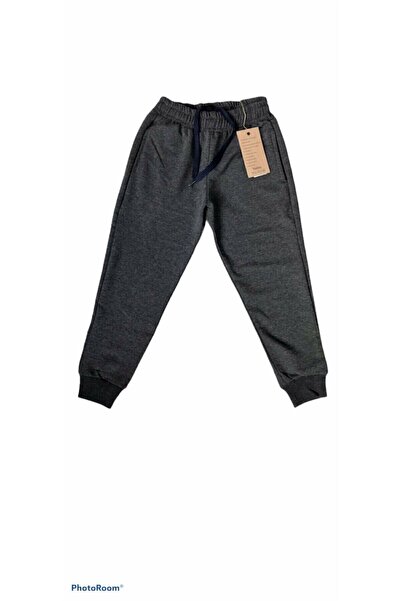 BLACK SWALLOW Pantaloni de trening din bumbac Lycra cu 2 fire pentru copii, c...