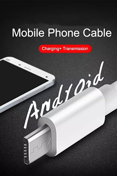 ucuzmi Samsung Galaxy S4 Micro Usb Şarj Ve Data Kablosu Mikro Cihazlarına Tam Uyumlu Beyaz