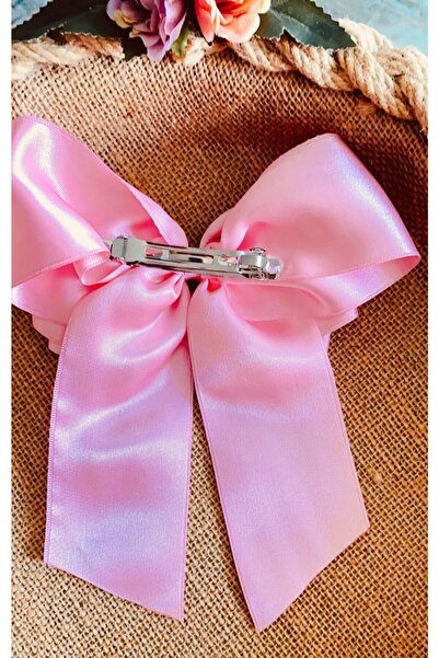 Yeşim Aksesuar Luxury Satin Bow Buckle, Bow Ribbon Satin Automatic Women's Buckle