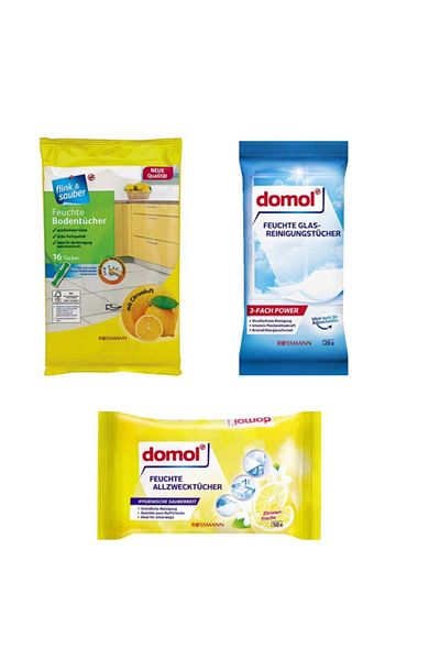 DOMOL Cleaning Set of 3