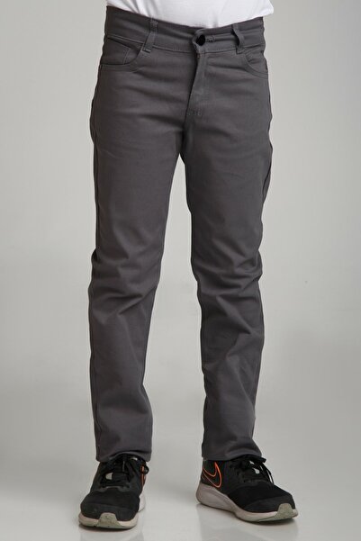 Nacar Sports Model Smoked Lycra Canvas School Trousers