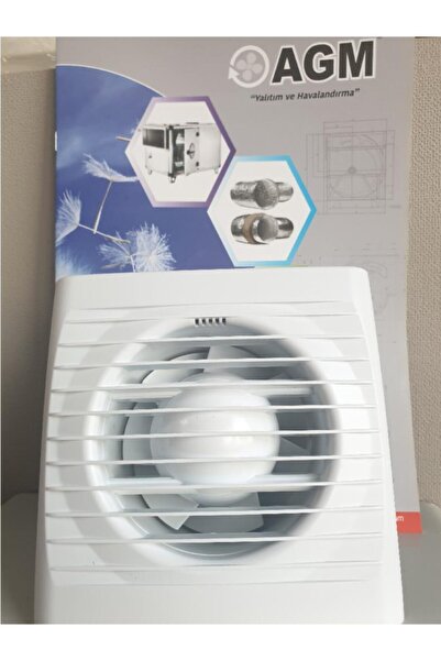 KAYITES Baf100 Havalandırma Fanı 100mm Boru Çapı 97 M3/h Güç 14 W Devir 2800 Yerli Üretim Banyo Wc O