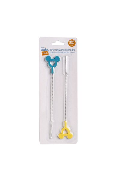 Baby Plus Baby Plus Straw Cleaning Brush Double