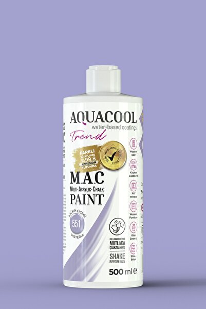Aquacool Trend Su Bazlı Akrilik Boya 551 Salkım Çiçeği 500 ml