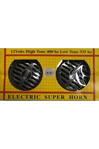 Hella Tipi Korna Süper Ton 12v Nikelajlı Korna 2li Paket