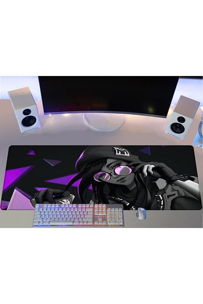 PORGE لوحة ماوس Killjoy 90x40 Xxl كبيرة الحجم لمشغل الألعاب