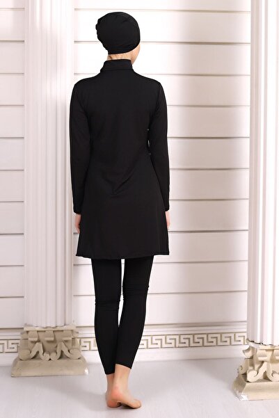 Aykum Mayo Pružné plavky Lycra Black Hidžáb - střední pas, Full Fit