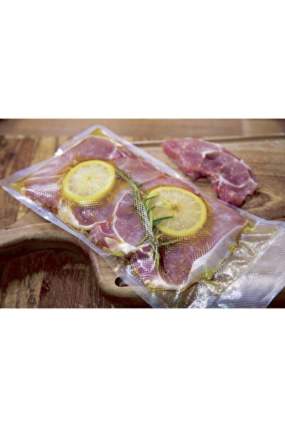 Vakur Single Surface Serrated Vacuum Bag for Vacuum Machines - Bag 18cmx30cm ...