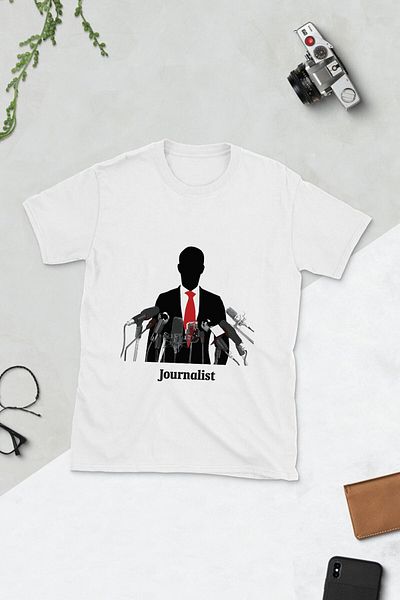 Yaprak Hediyelik Newspapers and Press Feast Designed T-shirt