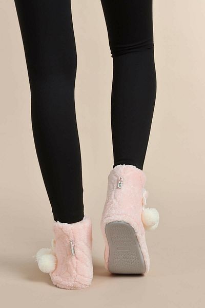 725alışveriş Γυναικείες χειμερινές παντόφλες Home Boots με σχέδιο Velsoft Waterway Pattern