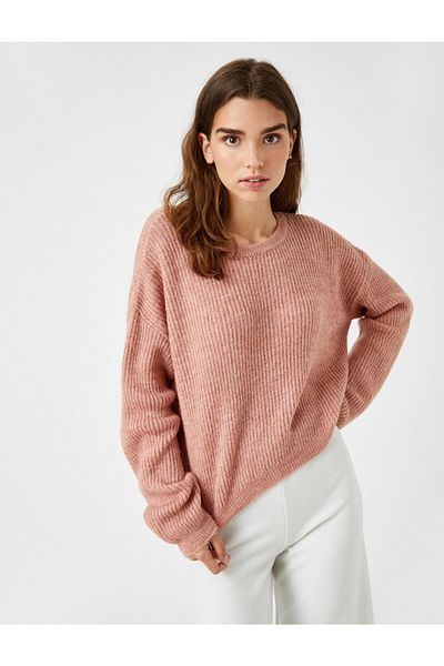 Koton Crop pulover cu gât crew
