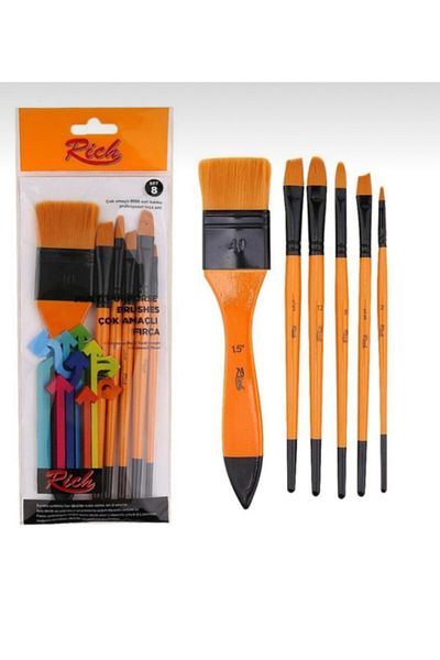 Rich Boya Rich 6-Piece Mixed Brush Set