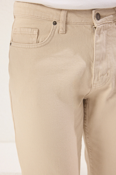 Trendyol Collection Τζιν ίσια σε χρώμα πέτρας - TMNAW23JE00023 Τζιν παντελόνι