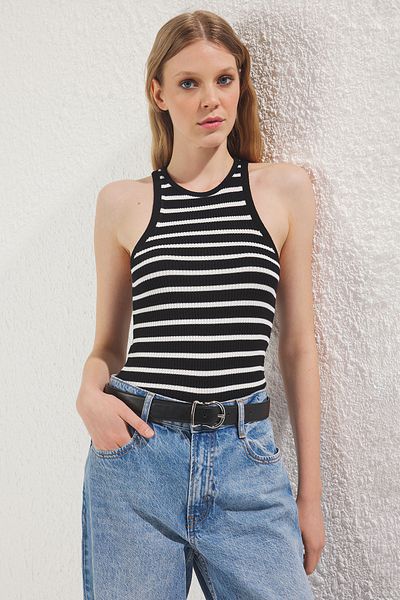 Trendyol Collection Ecru*001 Corded Thin Blouse Twoss21Bz0090