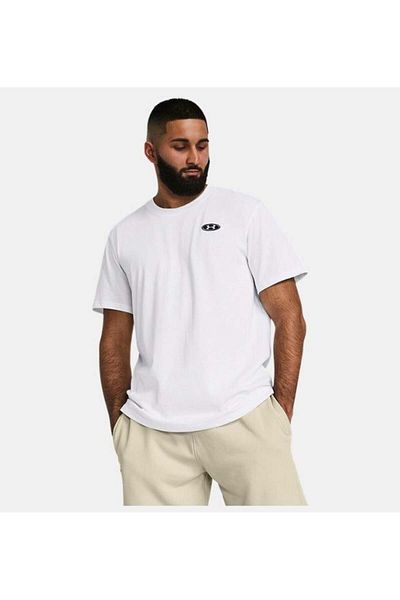 Under Armour Βαρύ αριστερό μπάλωμα στήθους κοντομάνικο μπλουζάκι