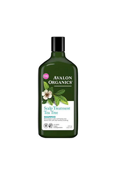 Avalon Organics شامبو لعلاج فروة الرأس بشجرة الشاي من افالون اورقانك  - 325 مل
