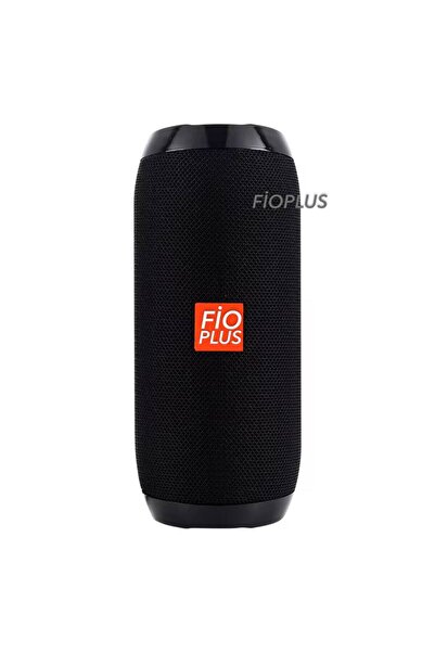 FİOPLUS 90 Db Sd Kart Aux Usb Girişli Siyah Kablosuz Bluetooth Speaker Hoparl...