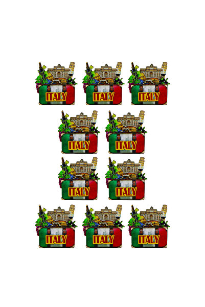 Vera Buzdolabı Magneti - 10 Adet Italya Magneti