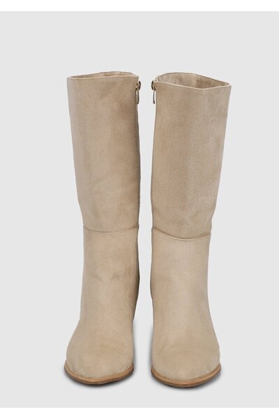 Provoq Μπεζ Γυναικείες Μπότες