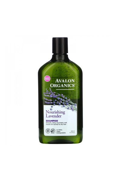Avalon Organics شامبو اللافندر المغذي من افالون اورقانك - 325 مل