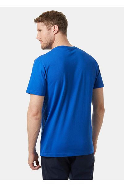 Helly Hansen Мъжка тъмносиня тениска с кръгло деколте Box