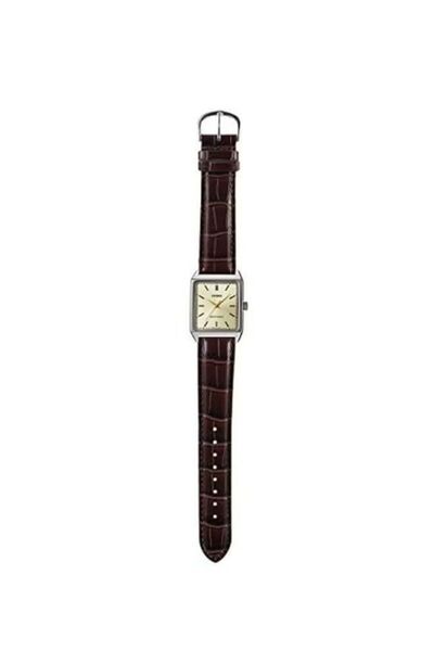 Casio LTP-V007L-9EUDF Women's Analog Watch with Leather Strap - 22 mm - Brown