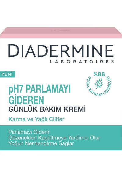Diadermine Nem Parlamayı Gideren Günlük Bakım Kremi Karma Yağlı Cilt 50 ml
