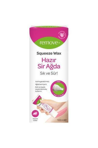 remove Squeeze Wax Hazır Sir Ağda Hassas Cilt 100 ml