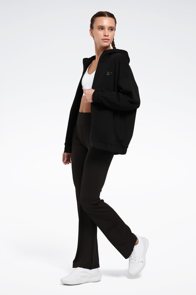 Reebok New Id Reg Fz Black Women's Tracksuit Top