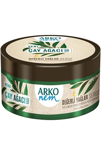 ARKO Değerli Yağlar Çay Ağacı El Ve Vücut Kremi 250 ml