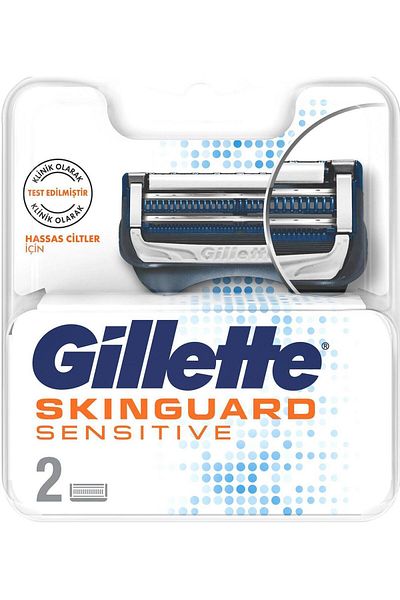 Gillette Skınguard Sensitive Spare Razor Blade 2 Li