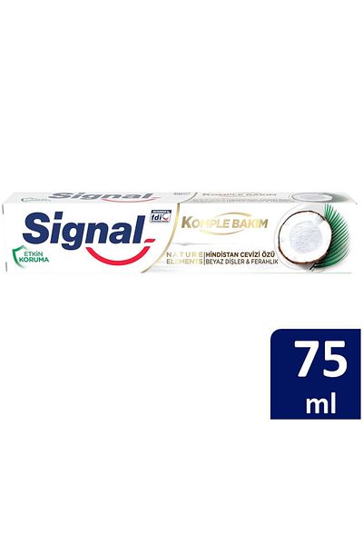 Signal معجون أسنان كوكو وايت من ناتشر إليمنتس 75 مل