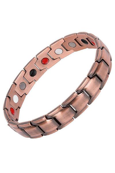 Choice Z209 Healing Healthy Copper Magnetic Bracelet for Men Arthritis Pain Relief Bio-Energy Blood Pressur