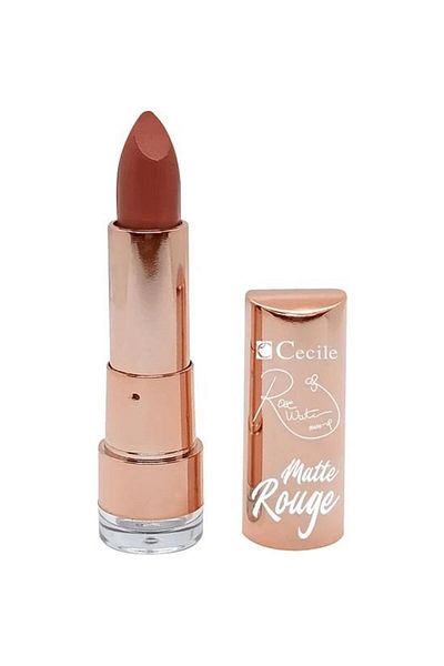 Cecile Rose Water Matte Rouge Lipstick 01
