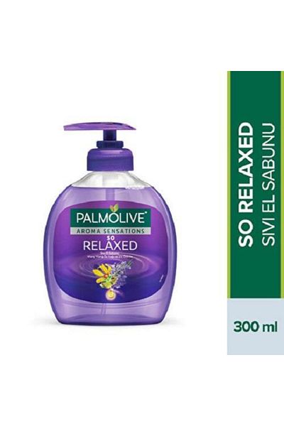 Palmolive Aroma Sensations So Relaxed Liquid Hand Soap with Ylang Ylang Essential Oil and Iris Essence 300 ml