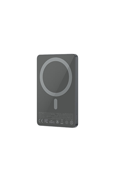 Recci RP33 PD 20W Ultra İnce Led Göstergeli Hızlı Şarj Özellikli Wireless Powerbank 15W 5000mAh