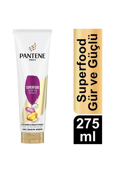 Pantene Superfood Conditioner - Strong and Bushy 275 ml