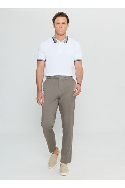 ALTINYILDIZ CLASSICS Altınyıldız Classics Ανδρικό Παντελόνι Slim Fit Mink ACE 001252091