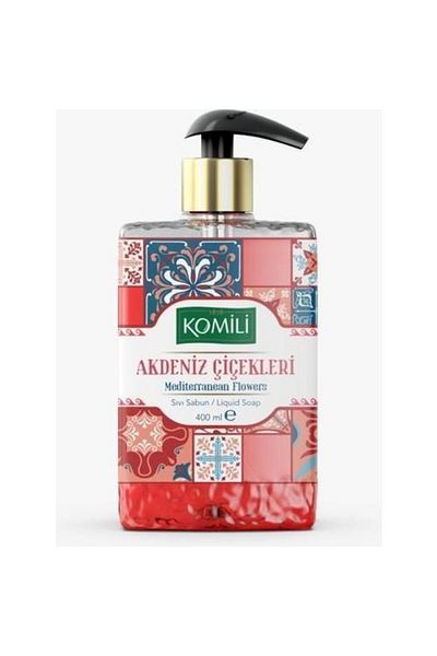 Komili Premium Liquid Soap Mediterranean Flowers 400 ml