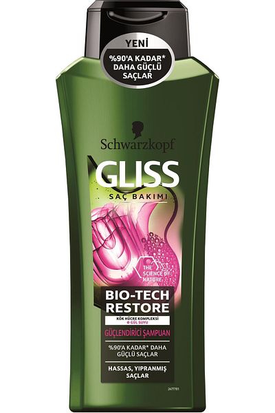 Gliss Shampoo Bıo Tech Restore 360 ml