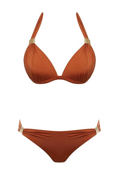 SAILOR moda Σετ μπικίνι με καλυμμένο στήριγμα με αξεσουάρ