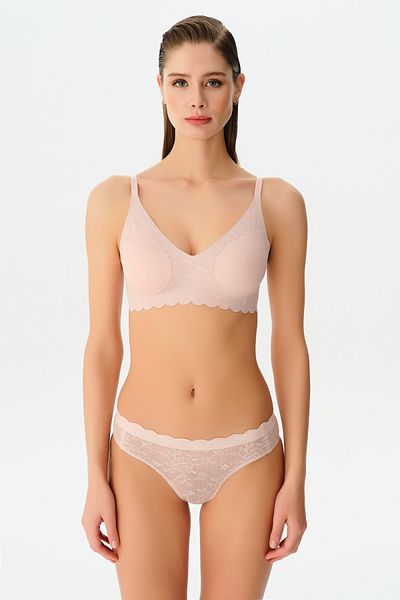 SUWEN Invisible Soft Lace Slip Panties