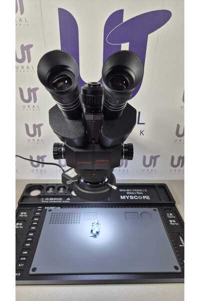 UralTeknik My-7s Myscope Expert Tinoküler 60x Elektronik Kuyumcu Saat Cerrahi...