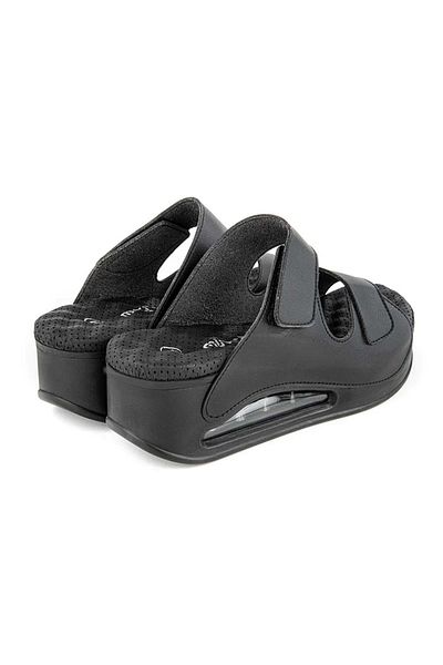 Muya Papuci de damă Eos Air Max cu talpă dublă cu velcro