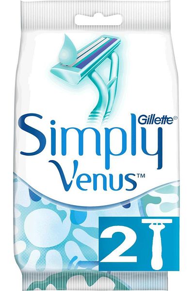 Gillette Venus Simply Venus 2 Disposable Women's Razor Set of 2